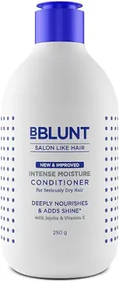 6. BBLUNT Intense Moisture Conditioner with Vitamin E & Jojoba for Dry & Frizzy Hair - 250 g