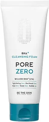11. [Be the Skin] BHA+ Pore Zero Cleansing Foam 5.07 fl oz / 150 ml | Face wash cleanser for pore care and sebum control | For sensitive and combination skin