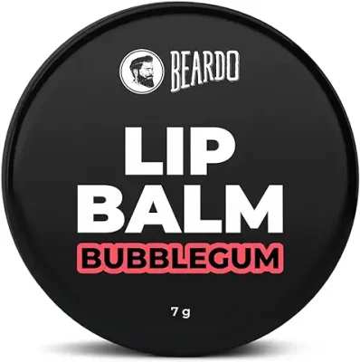 3. Beardo Bubblegum Non Tinted Lip Balm for Men