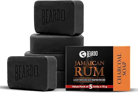 5. Beardo Jamaican Rum Perfumed Luxury Soap Crafted for Men