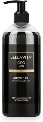 3. Bella Vita Luxury CEO MAN Body Wash Refreshing Shower Gel for Deep Cleansing
