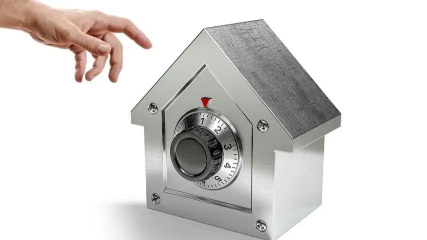 Basics Steel Home Security Safe with Programmable Keypad Secure  Documents Jewelry Valuables 