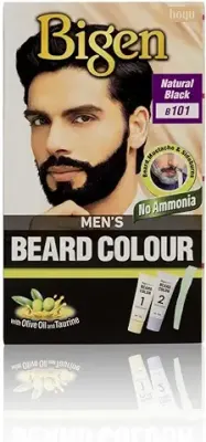 2. Bigen Mens Beard Colour Natural Black B101