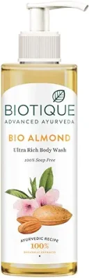 5. Biotique Almond Oil Ultra Rich Body Wash