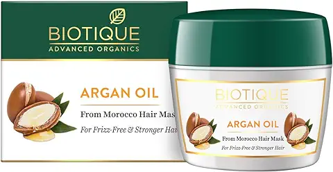 1. Biotique Argan Oil Hair Mask from Morocco