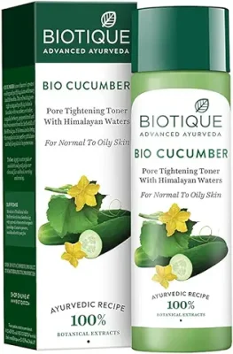 10. Biotique Cucumber Pore Tightening Toner