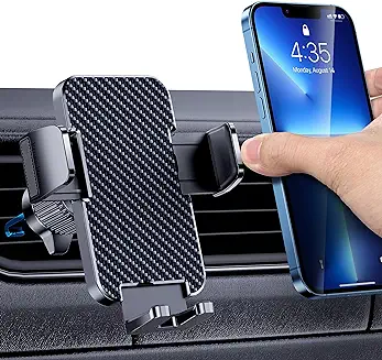 5. BIPOPIBO Phone Mount for Car Phone Holder [Thick Cases Friendly] Cell Phone Holder Hands Free Phone Stand for Car Vent Phone Mount Fit iPhone Android Smartphone Cell Phone Automobile Cradles Universal