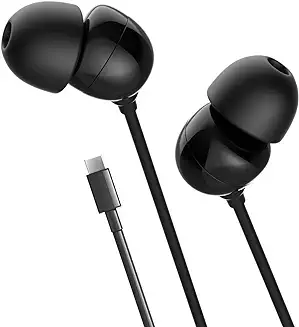 4. Blaupunkt EM06 in-Ear Type C Wired Earphone with Mic and Deep Bass HD Sound Mobile Headset with Noise Isolation