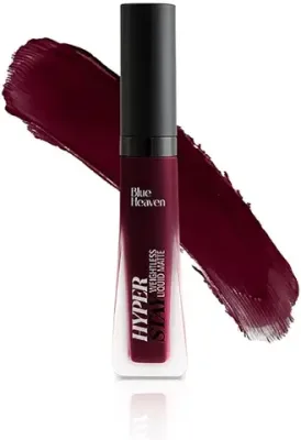 13. Blue Heaven Hyperstay Weightless Liquid Matte| Lipstick For Women| Mystic Maroon-05, 6 ml
