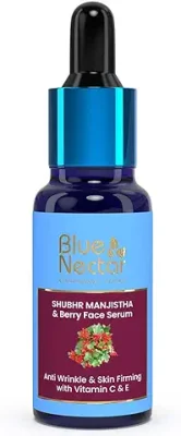 8. Blue Nectar Manjistha Vitamin C Face Serum
