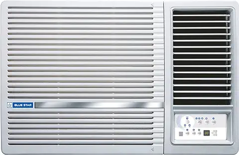 5. Blue Star 1.5 Ton 3 Star Inverter Window AC (Copper, Inverter Compressor Technology, Turbo Cool, Energy Saver, Multi Sensors, Comfort Sleep, Self Diagnosis, 2D Swing, 2023 Model, WIB318LN, White)