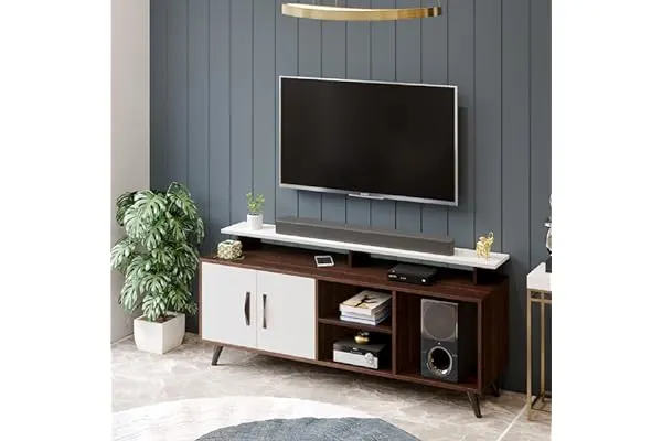 5. BLUEWUD Skiddo Engineered Wood TV Entertainment Unit Set Top Box Stand/TV Cabinet