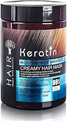 6. BLUSET PROFESSIONAL Keratin Cream Hair Mask