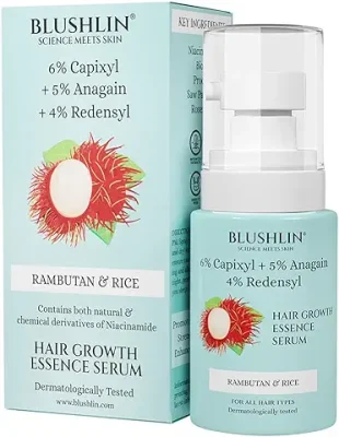 10. BLUSHLIN Hair Growth Serum with 3% Redensyl