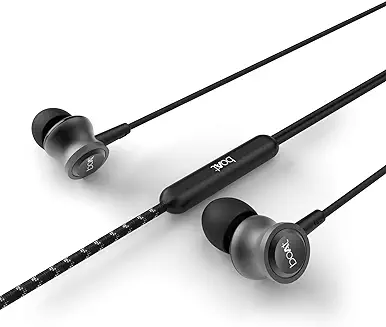 2. boAt Bassheads 152 in Ear Wired Earphones with Mic(Active Black)