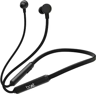 12. boAt Rockerz 103 Pro Bluetooth in Ear Neckband with Beast Mode(40ms Low Latency), ENx Tech, ASAP Charge(Fast Charge), Upto 20HRS Playback, Signature Sound, BT v5.3 & IPX4(Active Black)
