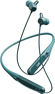 9. boAt Rockerz 255 Touch in Ear Neckband with Full Touch Controls, Spatial Audio, Up to 30H Playtime, ASAP Charge, Beast Mode, Enx Technology(Teal Green)