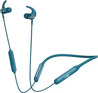 9. boAt Rockerz 330 Pro in-Ear Bluetooth Neckband with 60HRS Playtime, ASAP Charge, ENx Tech, Signature Sound, BT v5.2, Dual Pairing, IPX5, with Mic (Teal Green)