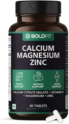 12. Boldfit Calcium Tablets for Women Calcium Tablets