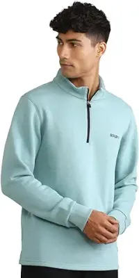 5. Boldfit Sweatshirt for Men High Neck Sweatshirt for Men Branded Sweatshirts for Men