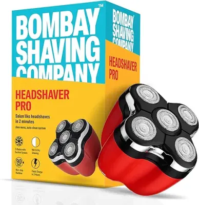 7. Bombay Shaving Company Head Shaver Pro | 120 Min Charge time, 90 Min Run time, Charging Indicator | IPX6 Waterproof, 2 Years Warranty | Head Shaver for Bald Men | Hair Trimmer for Men