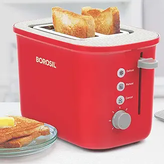 13. Borosil Krispy Pop-Up Toaster