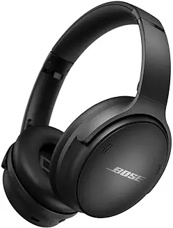7. Bose Quietcomfort 45 Bluetooth Wireless Over Ear Headphones with Mic Noise Cancelling - Triple Black