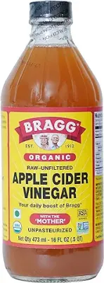 1. Bragg Raw Unfiltered Apple Cider Vinegar