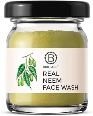 12. Brillare Neem Face Wash for Acne & Pimples
