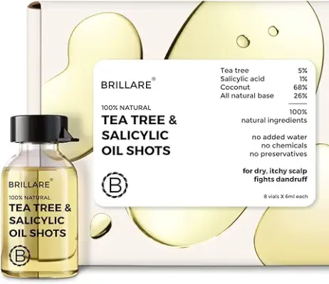 3. Brillare Tea Tree Hair Oil