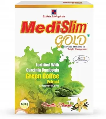 13. British Biologicals-Medislim Gold Meal Replacement Shake For Weight Management-500 Gm-Sugar-Free
