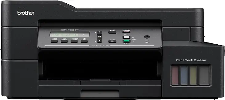 10. Brother DCP-T820DW - Wi-Fi & Auto Duplex Color Ink Tank Multifunction (Print, Scan & Copy) All in One Printer for Home & Office