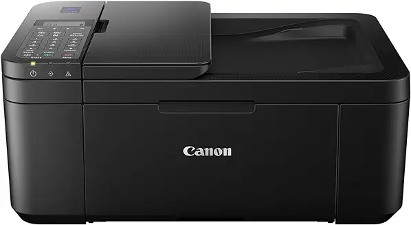 2. Canon PIXMA E4570 All in One (Print, Scan, Copy) WiFi Ink Efficient Colour Printer with FAX and Auto Duplex Printing for Home/Office