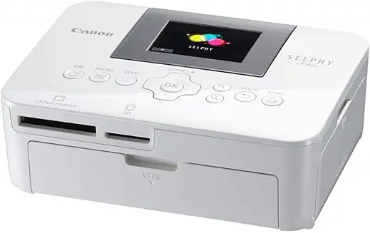 3. Canon SELPHY CP1000 Compact Photo Printer - White