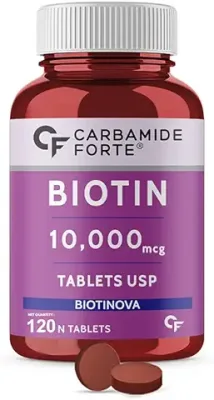 3. Carbamide Forte Biotin 10000mcg for Hair Growth