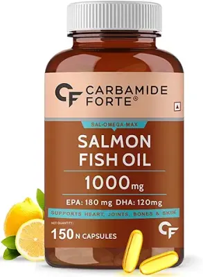 15. Carbamide Forte Salmon Fish Oil Omega 3 Capsule 1000 mg