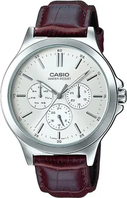 4. Casio Analog White Dial Men's Watch-MTP-V300L-7AUDF (A1177)