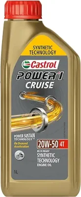 5. Castrol POWER1 CRUISE 20W-50 4T