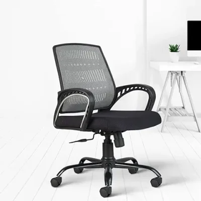 17. CELLBELL C106 Medium Back Mesh Office Chair/Study Chair/Revolving Chair/Computer Chair