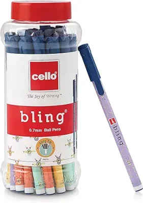 1. Cello Bling Pastel Ball Pen