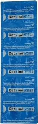 5. Cetzine Cold - Strip of 10 Tablets