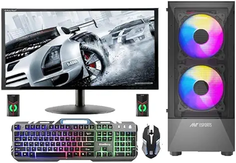 3. CHIST Gaming PC (Core i7-6700 Processor /1TB SSD/GT 730 4GB DDR5 Graphic Card /20" LED Monitor/Gaming Keyboard Mouse/Wi-Fi adoptor/Speakers Free Gifted), Windows
