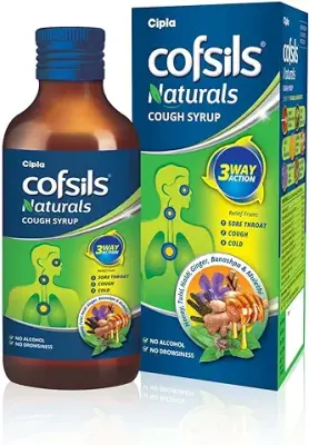 1. Cipla Cofsils Naturals Cough Syrup