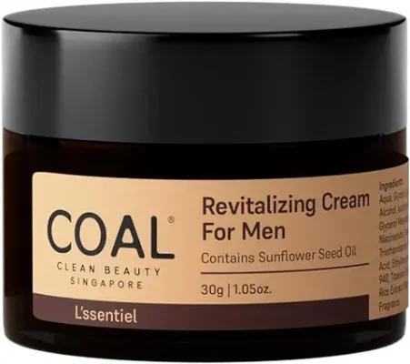 12. COAL Clean Beauty Revitalizing Cream For Men
