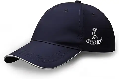 5. Cockatoo Cockatoo Head Caps for Men, Stylish Cap with Adjustable Strap with Airholes, Polycotton Material(6 Month Warranty)