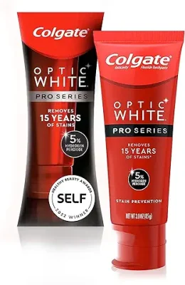 2. Colgate Optic White Pro Series Whitening Toothpaste