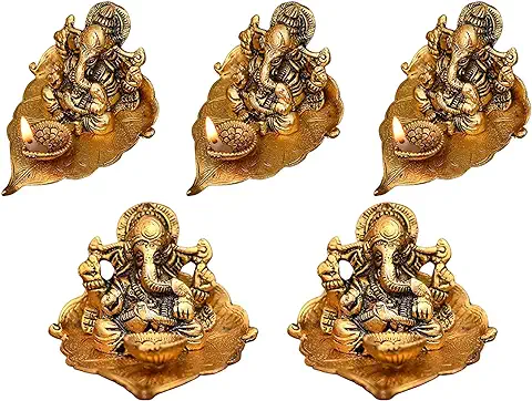 13. Collectible India Ganesh Diya for Pooja Diwali Gifts