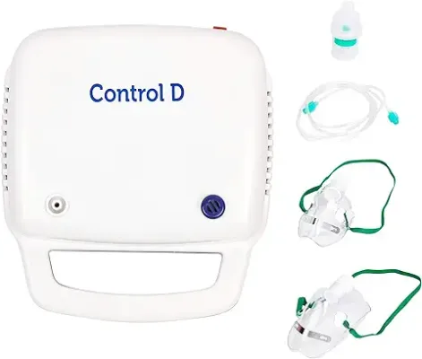 4. Control D Blue & White Compressor Complete Kit Nebulizer