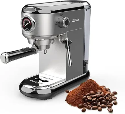 6. COSTAR 20 Bar Espresso Coffee Machine