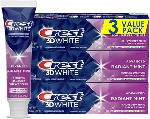 1. Crest 3D White Toothpaste